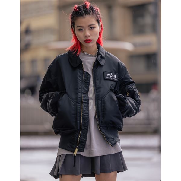 Alpha Industries Jacket CWU 45 black, XL | Pilot Shop